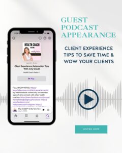 Guest Podcast Appearance on Health Coach Nation