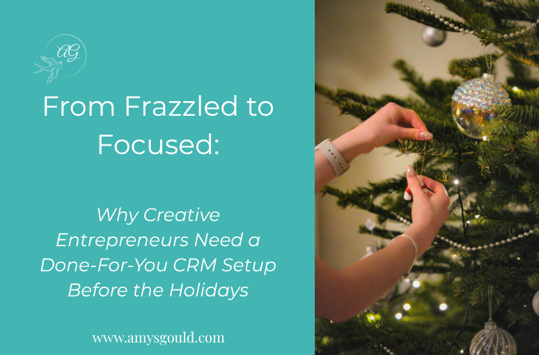 CRM Setup for Creative Business owners